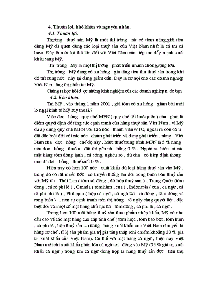 image for page Vấn đề Xuất khẩu thuỷ sản của Việt Nam vào Mỹ thực trạng và Giải pháp