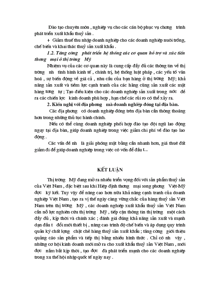 image for page Vấn đề Xuất khẩu thuỷ sản của Việt Nam vào Mỹ thực trạng và Giải pháp