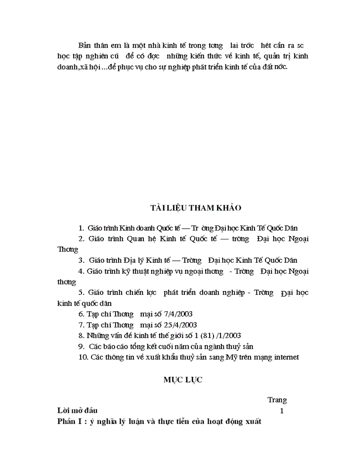 image for page Vấn đề Xuất khẩu thuỷ sản của Việt Nam vào Mỹ thực trạng và Giải pháp