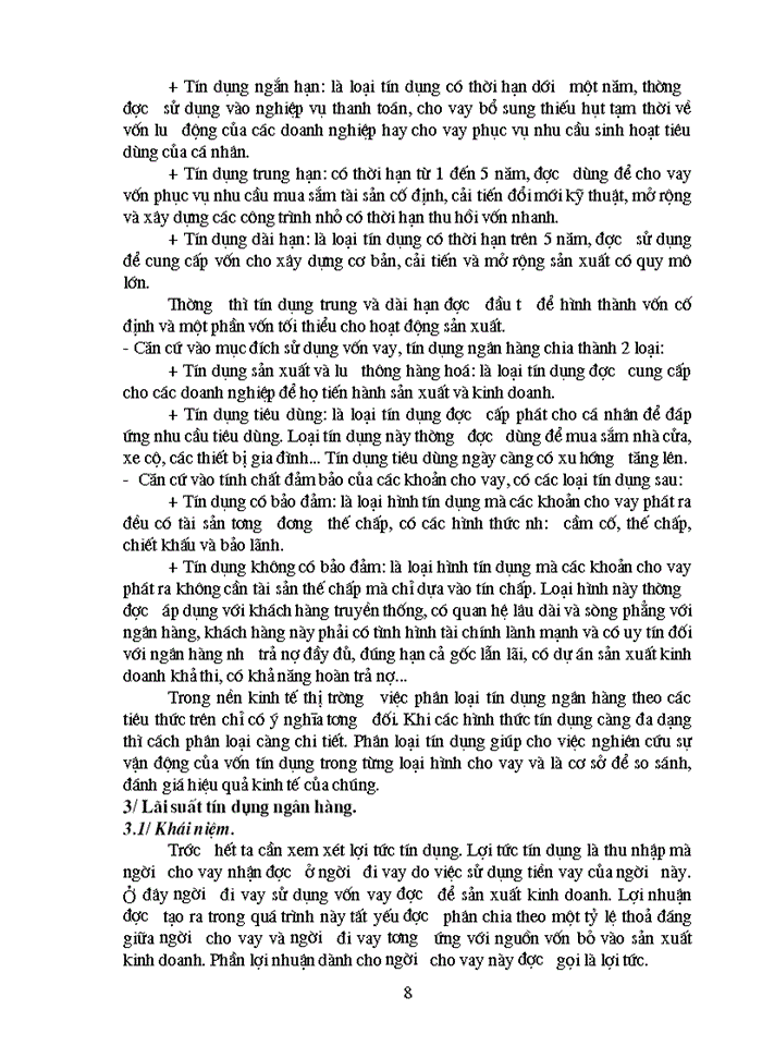image for page Hoạt động tín dụng của hệ thống Ngân hàng Thương mại Việt Nam trong giai đoạn hiện nay