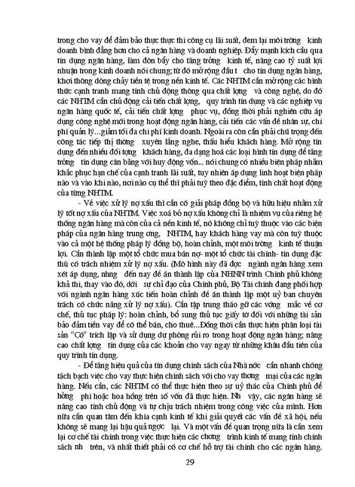 image for page Hoạt động tín dụng của hệ thống Ngân hàng Thương mại Việt Nam trong giai đoạn hiện nay