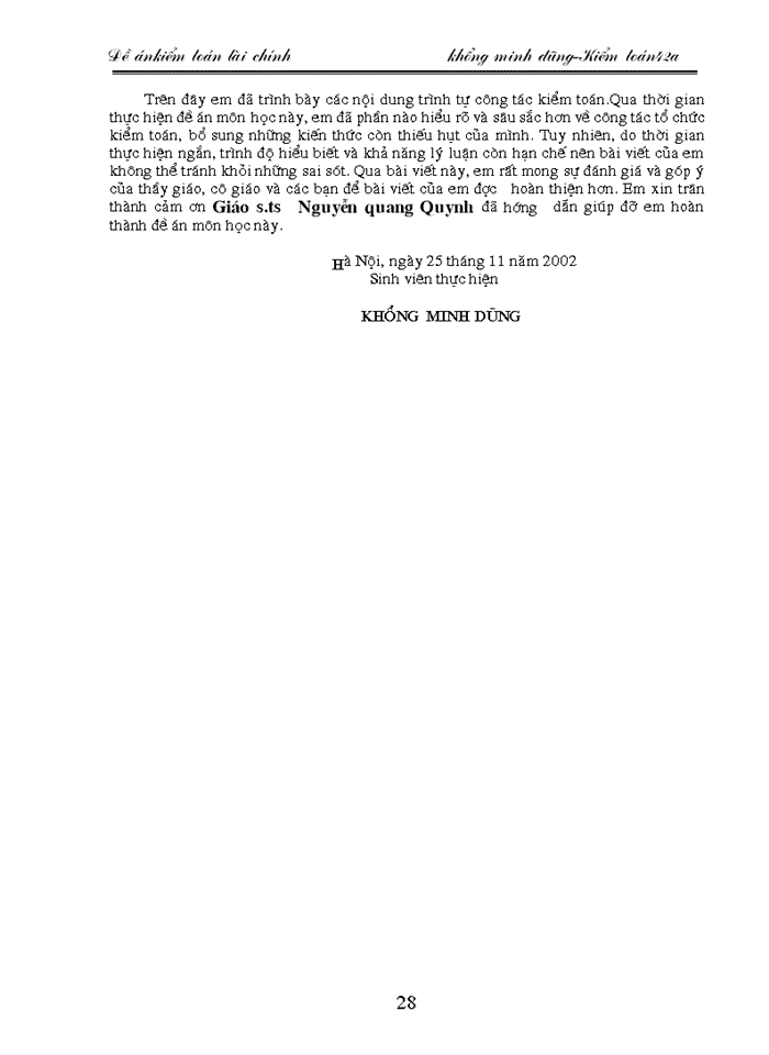 image for page Trình tự tổ chức công tác Kiểm toán