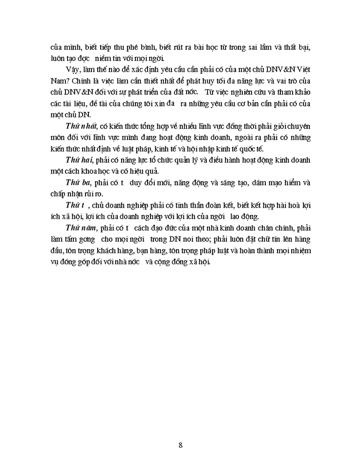 image for page Cơ hội và thách thức đối với chủ Doanh nghiệpVvàN mới thành lập