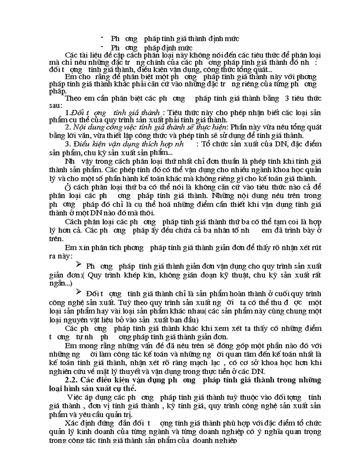 image for page Tính Giá Thành Sản Xuất Của Sản Phẩm Sản Xuất