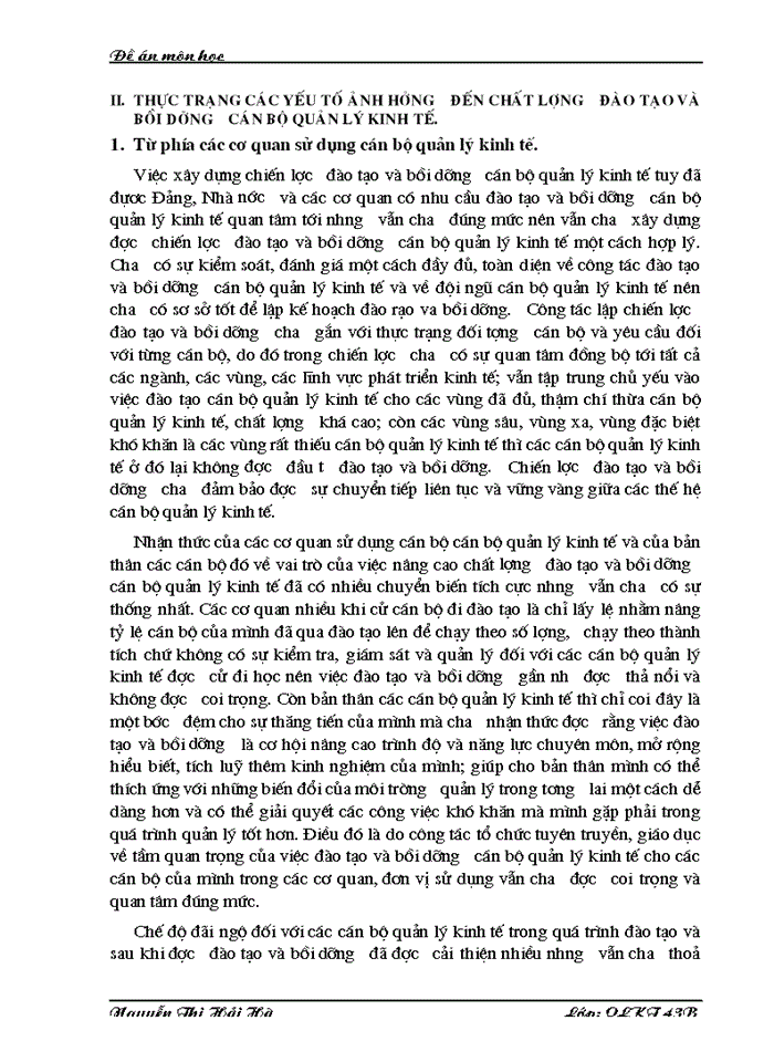 image for page Nâng cao chất lượng đào tạo và bồi dưỡng cán bộ quản lý kinh tế ở nước ta hiện nay