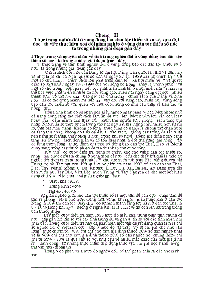 image for page Chính sách xoá đói giảm nghèo đối với đồng bào các dân tộc thiểu số ở nước ta trong giai đoạn hiện nay thực trạng và Giải pháp