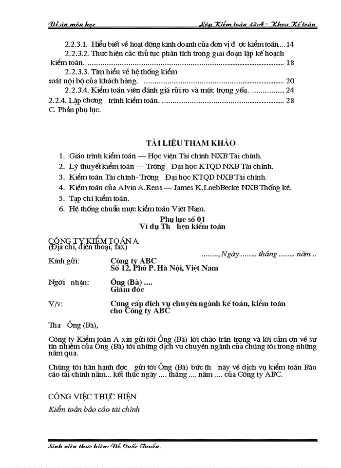 image for page Trình tự chuẩn bị Kiểm toán trong Kiểm toán Báo cáo tài chính