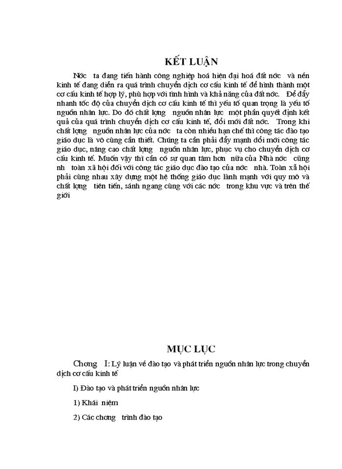 image for page Phát triển và đào tạo nguồn nhân lực Việt Nam trong quá trình chuyển dịch cơ cấu kinh tế