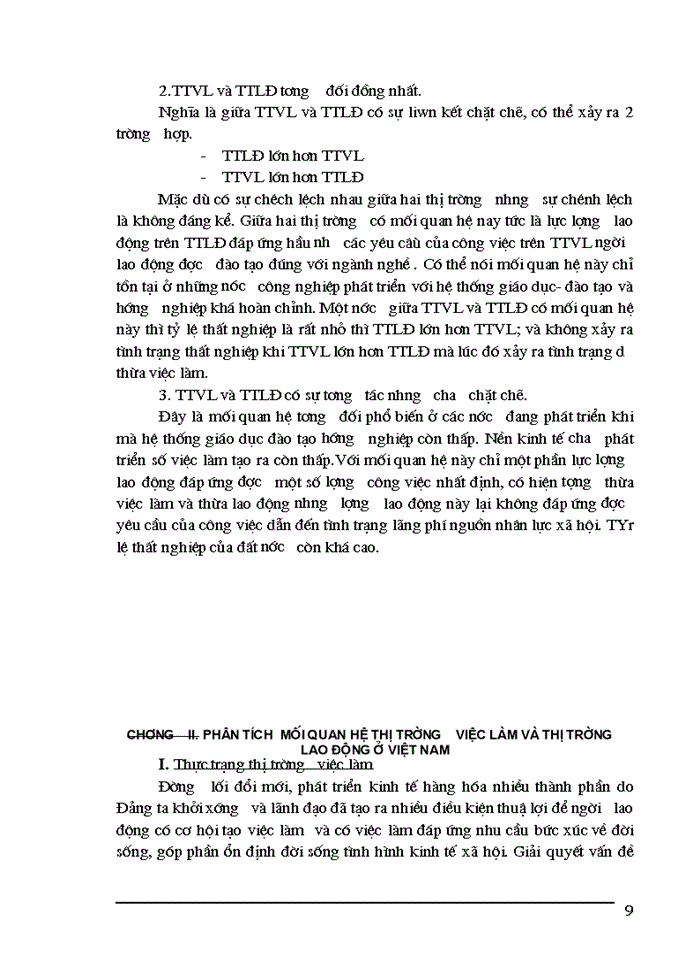 image for page Phân tích mối quan hệ thị trường việc làm và thị trường lao động ở Việt Nam