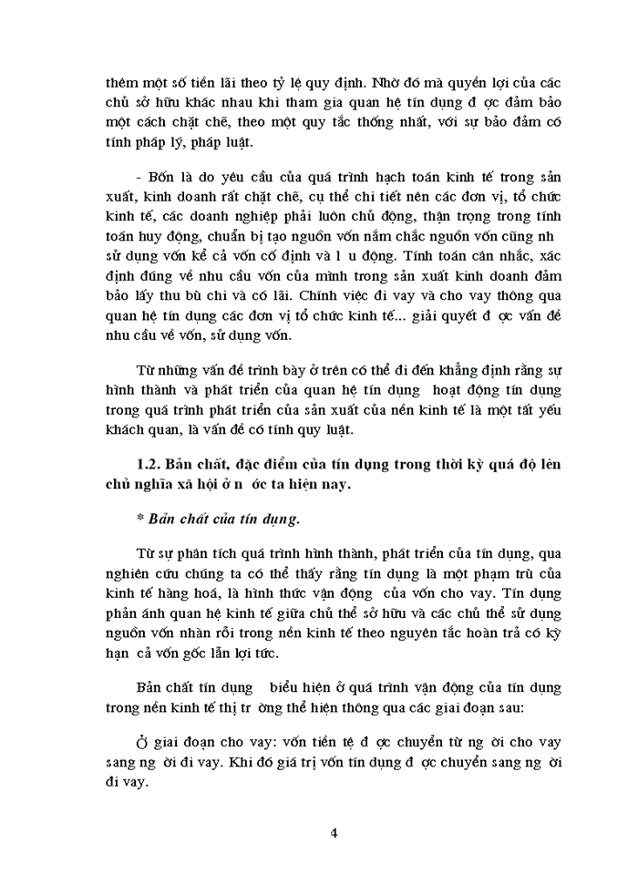 image for page Các hình thức của tín dụng