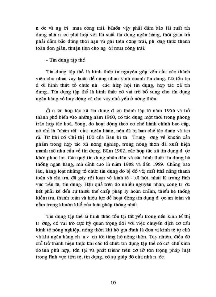 image for page Các hình thức của tín dụng