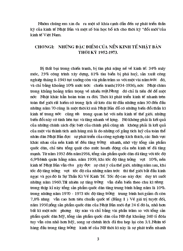 image for page Những nguyên nhân dẫn đến sự phát triển thần kì của nền kinh tế Nhật Bản năm 1952 - 1973