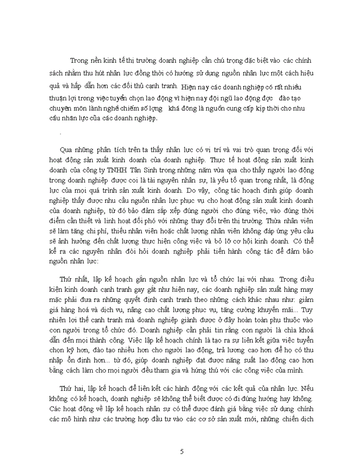 image for page Thực trạng chất lượng nhân lực của Công ty Trách nhiệm Hữu hạn le long năm 2005