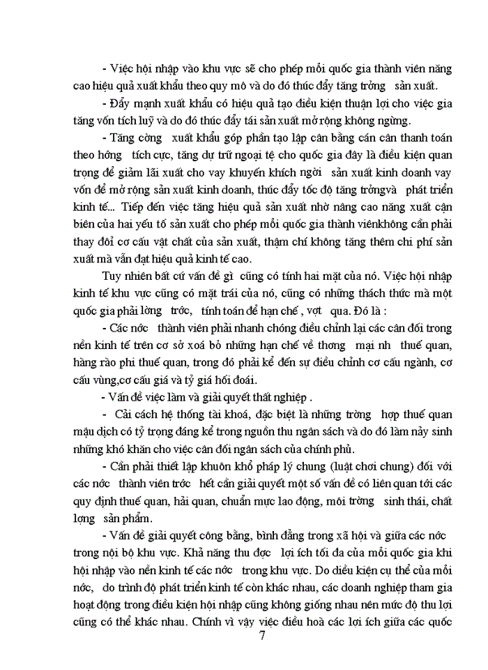 image for page Hội nhập AFTA cơ hội và thách thức với các doanh nghiệp Công nghiệp Việt Nam