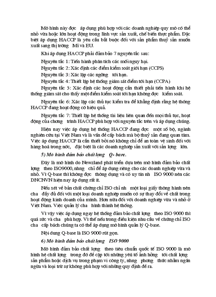 image for page Quản lý chất lượng - thực trạng và Một số Giải pháp nhằm áp dụng một cách hợp lý và hiệu quả hệ thống quản trị chất lượng trong các Doanh nghiệpCông nghiệp Việt Nam