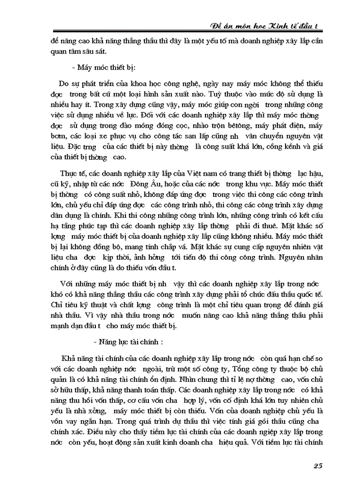 image for page Nâng cao khả năng thắng thầu của nhà thầu trong nước Doanh nghiệp nhà nước trong đấu thầu Xây lắp quốc tế