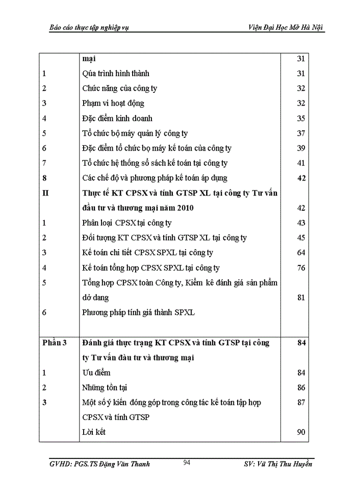 image for page Báo cáo thực tập nghiệp vụ tại Công ty tư vấn đầu tư và Thương mại