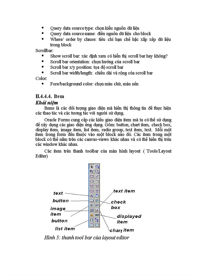 image for page Tìm hiểu Oracle form và ứng dụng vào Xây dựng chương trình quản lý thăng tiến của đại lý Bảo hiểm