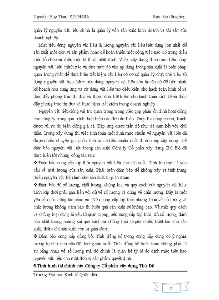 image for page Báo cáo tổng hợp về Công ty Cổ phần Xây dựng Thủ Đô ThuDoJSC