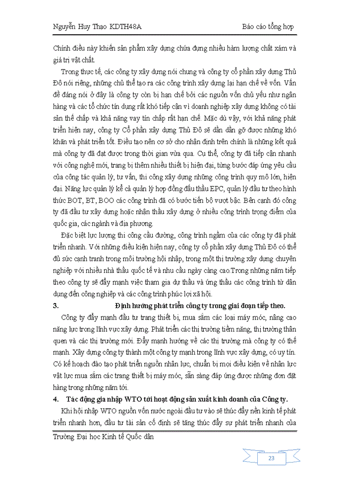 image for page Báo cáo tổng hợp về Công ty Cổ phần Xây dựng Thủ Đô ThuDoJSC