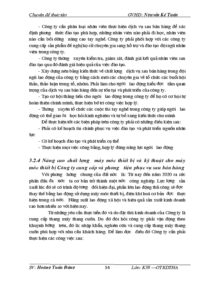 image for page Nâng cao chất lượng dịch vụ sau bán hàng để phát triển thị trường thang máy tại Công ty Cổ phần Điện Máy Hà Nội