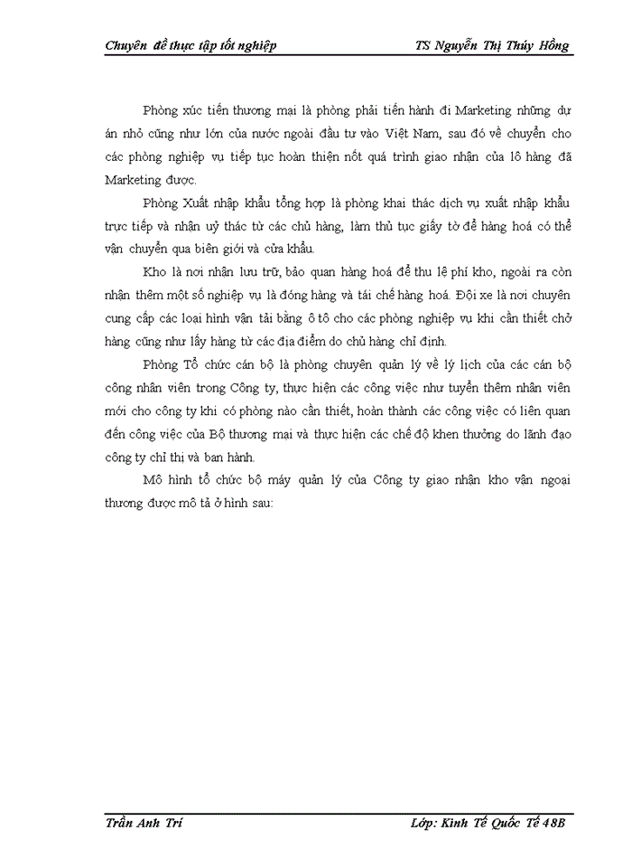 image for page Hoạt động giao nhận hàng hóa quốc tế bằng đường biển tại Công ty giao nhận kho vận ngoại thương - VIETRANS