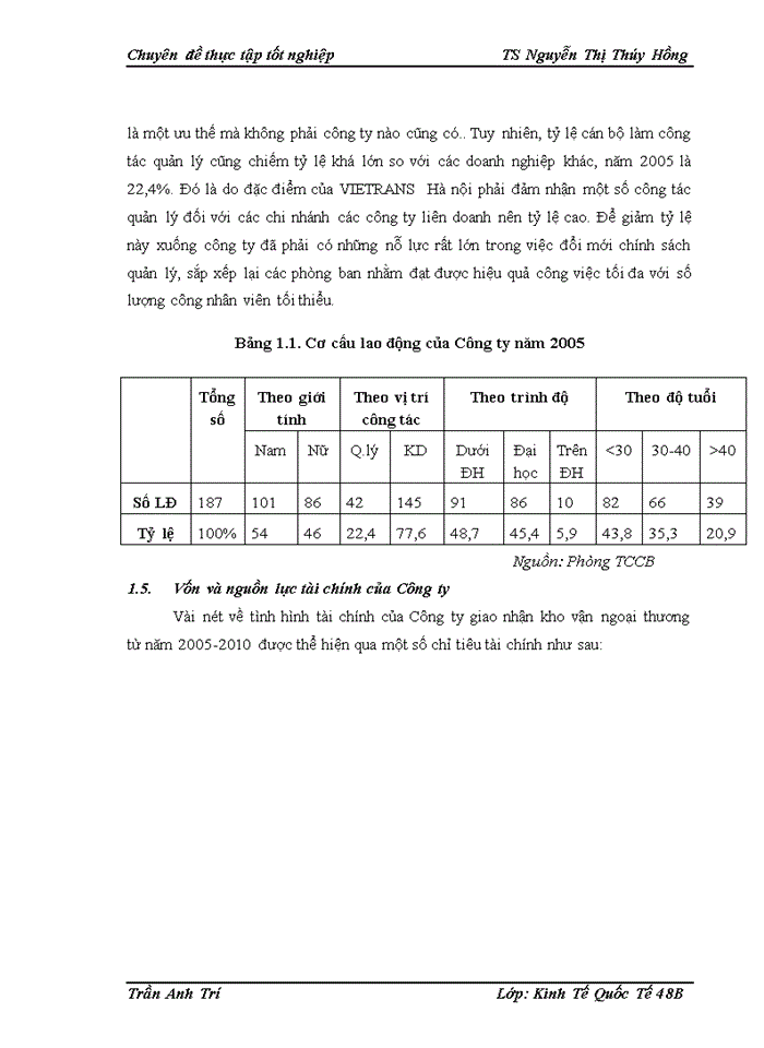 image for page Hoạt động giao nhận hàng hóa quốc tế bằng đường biển tại Công ty giao nhận kho vận ngoại thương - VIETRANS