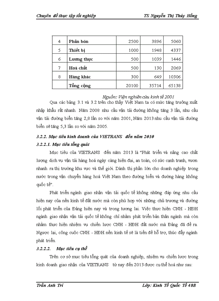 image for page Hoạt động giao nhận hàng hóa quốc tế bằng đường biển tại Công ty giao nhận kho vận ngoại thương - VIETRANS