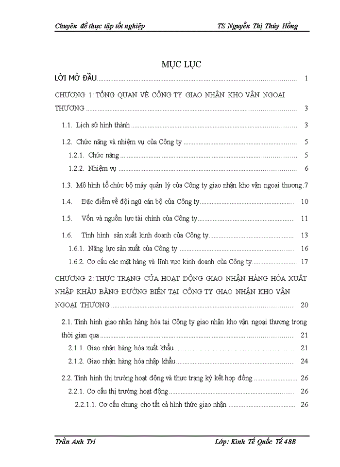 image for page Hoạt động giao nhận hàng hóa quốc tế bằng đường biển tại Công ty giao nhận kho vận ngoại thương - VIETRANS