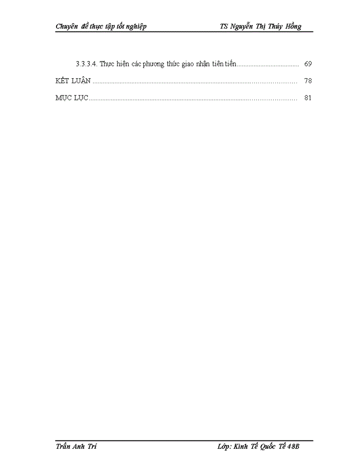 image for page Hoạt động giao nhận hàng hóa quốc tế bằng đường biển tại Công ty giao nhận kho vận ngoại thương - VIETRANS