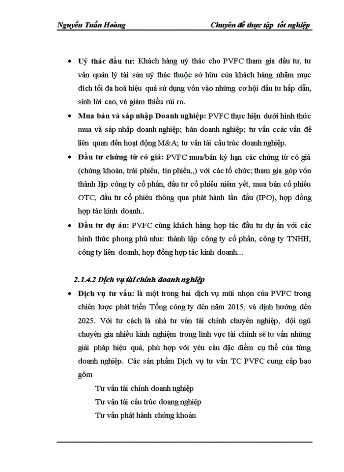 image for page Thực trạng và giải pháp nhằm nâng cao hiệu quả sử dụng vốn tại tổng Công ty tài chính cổ phần Dầu khí Việt Nam PVFC
