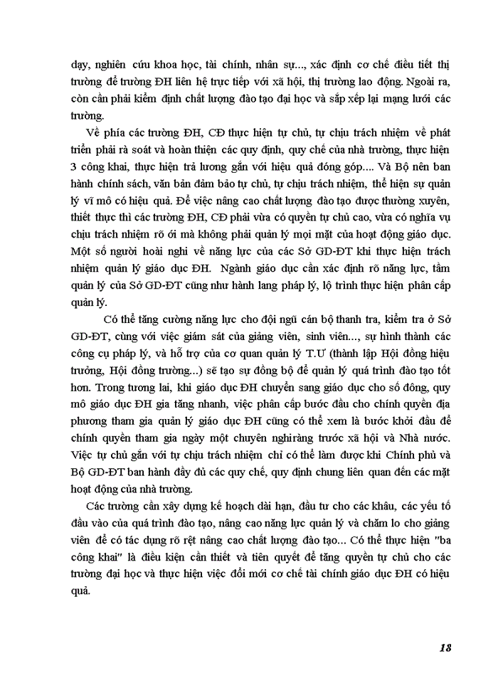 image for page Thực trạng quản lý chất lượng đào tạo đại học ở Việt Nam hiện nay