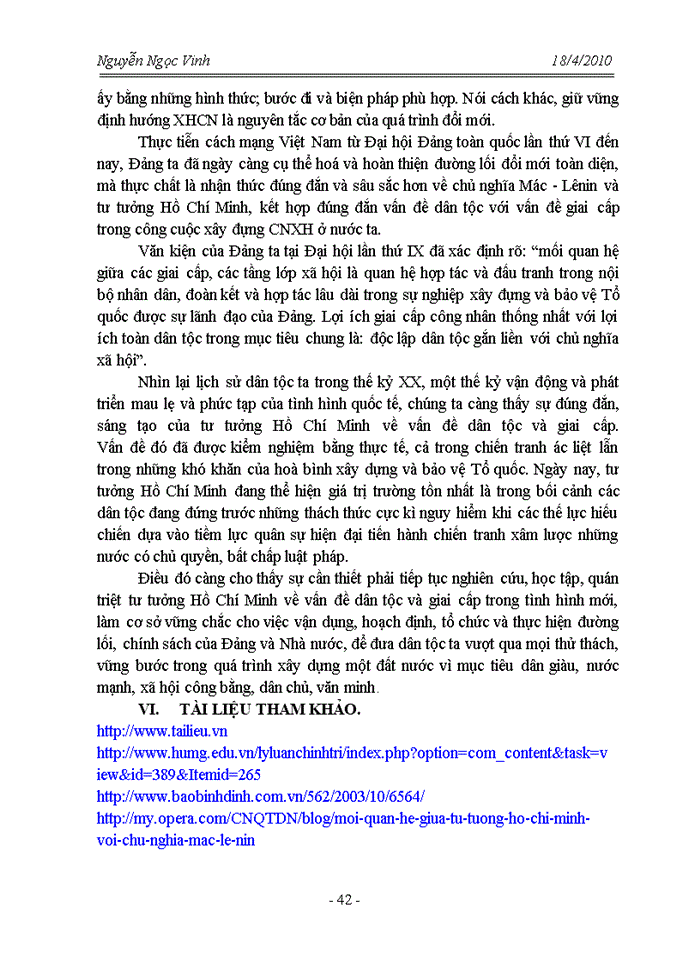 image for page Mối quan hệ giữa tư tưởng hồ chí minh với chủ nghĩa Mác - LêNin