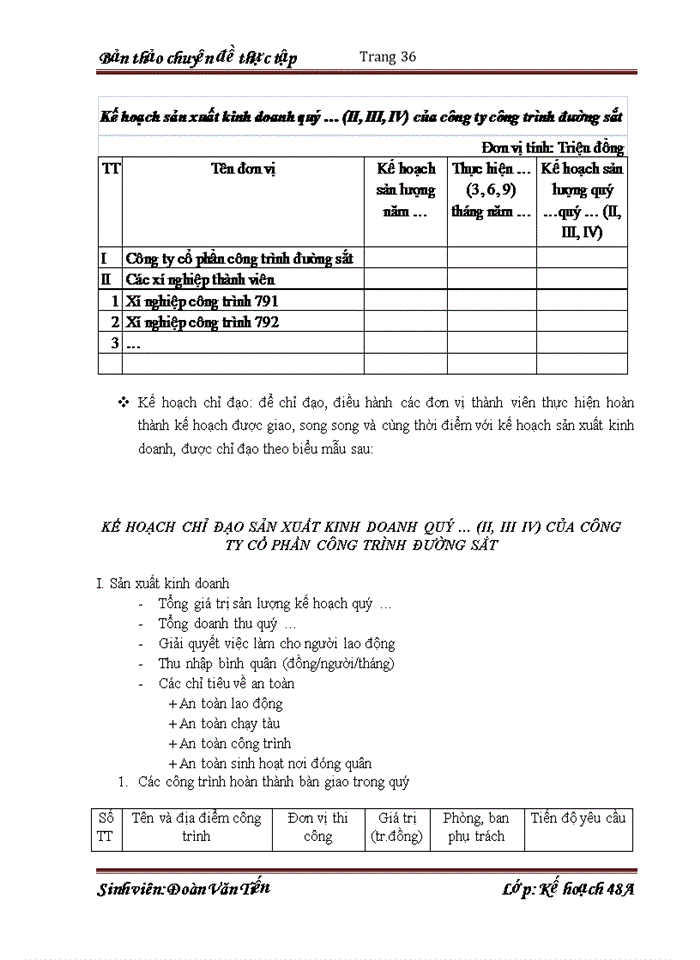 image for page Hoàn thiện công tác kế hoạch tại Công ty cổ phần công trình đường sắt