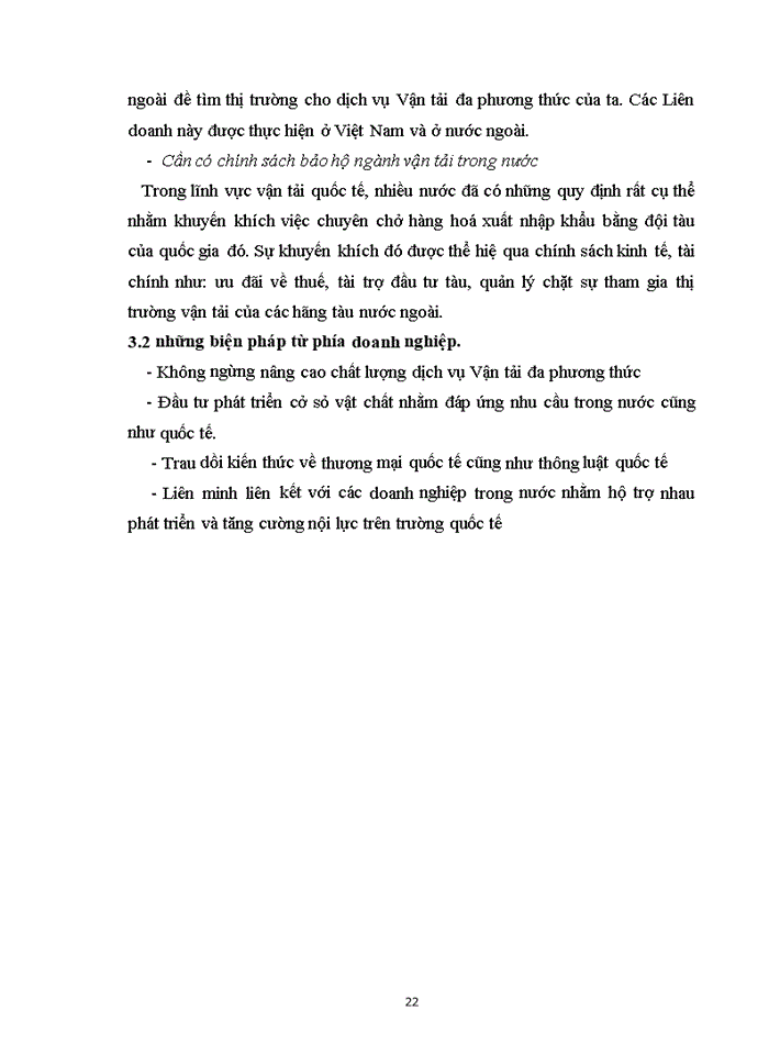 image for page Phân tích ảnh hưởng của tự do hóa thương mại đối với sự phát triển của ngành vận tải đa phương thức Việt Nam