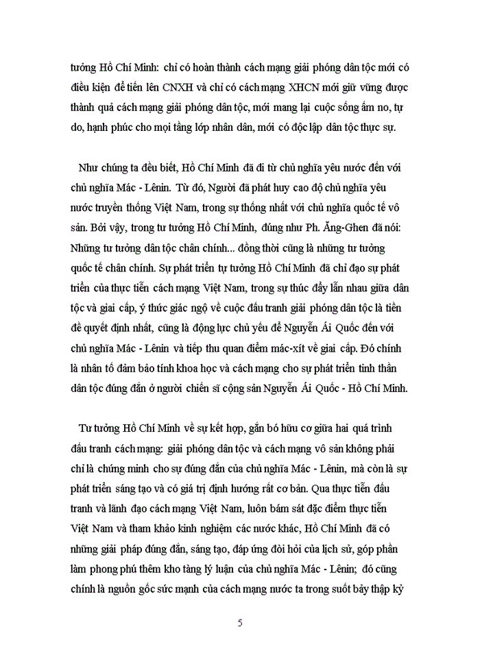 image for page Biện chứng giữa vấn đề dân tộc và giai cấp trong tư tưởng Hồ Chí Minh