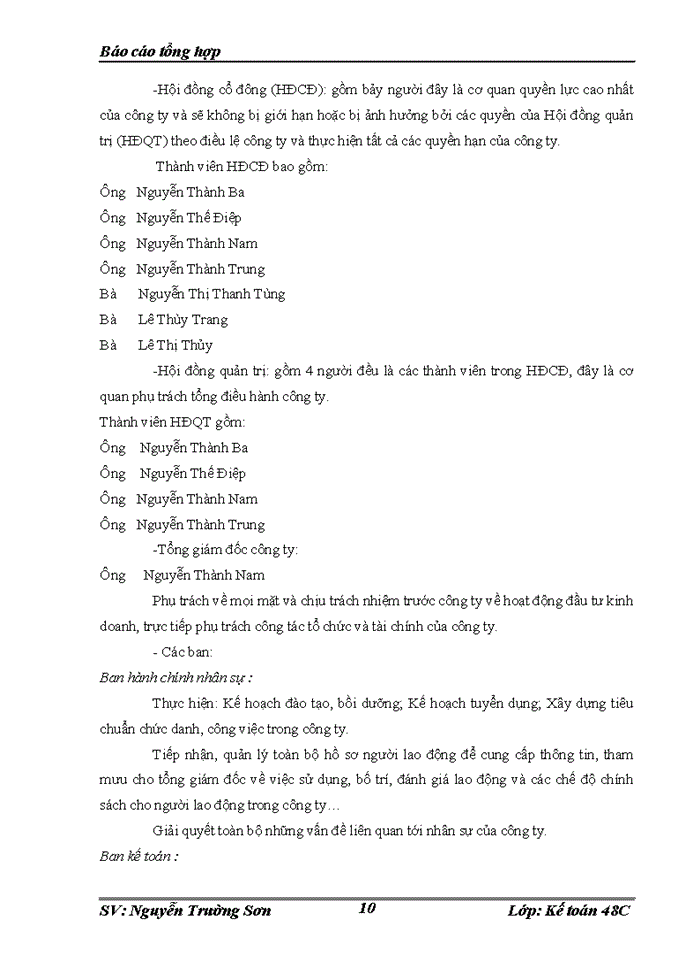 image for page Tổ chức bộ máy kế toán và hệ thống kế toán tại Công ty cổ phần đầu tư Archi