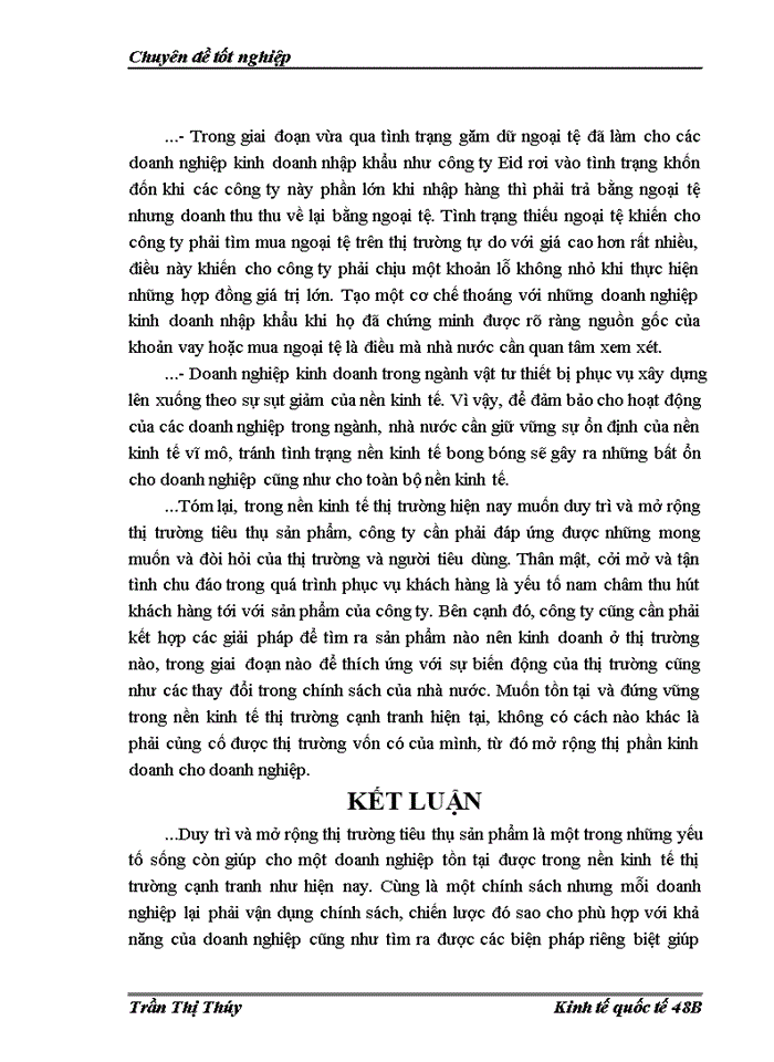 image for page Thực trạng về công tác mở rộng thị trường Tiêu thụ Sản phẩm của Công ty phát triển Công nghiệp năng lượng
