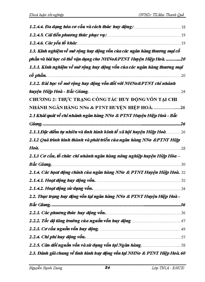 image for page Các giải pháp nâng cao hiệu qủa huy động vốn tại chi nhánh Ngân hàng Nông nghiệp và Phát triển Nông thôn Huyện Hiệp Hoà Tỉnh Bắc Giang