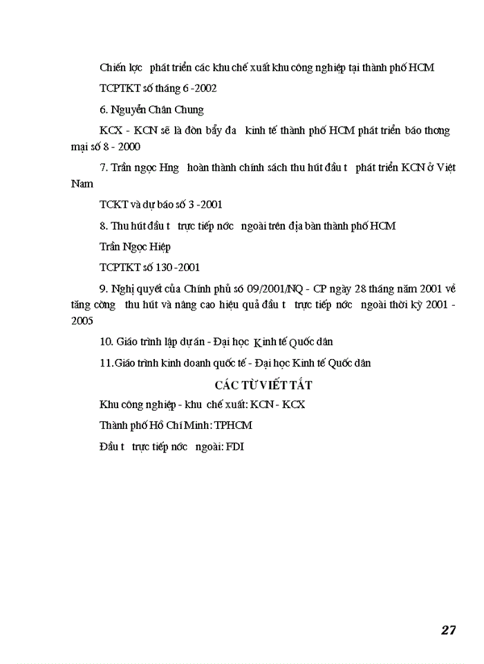 image for page Một số giải pháp nhằm thu hút FDI vào các KCông nghiệp trên địa bàn Thành phố Hồ Chí Minh