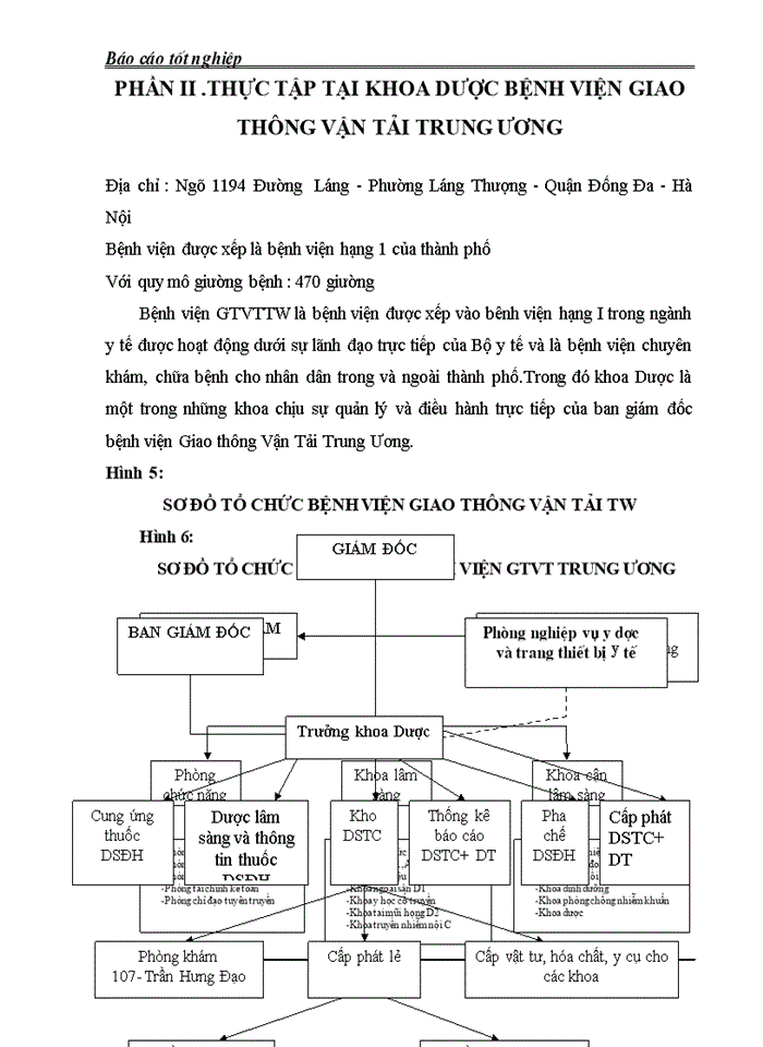 image for page THS Báo cáo Thực tập tại Khoa Dược bệnh viện GiaoThông Vận Tải Trung Ương