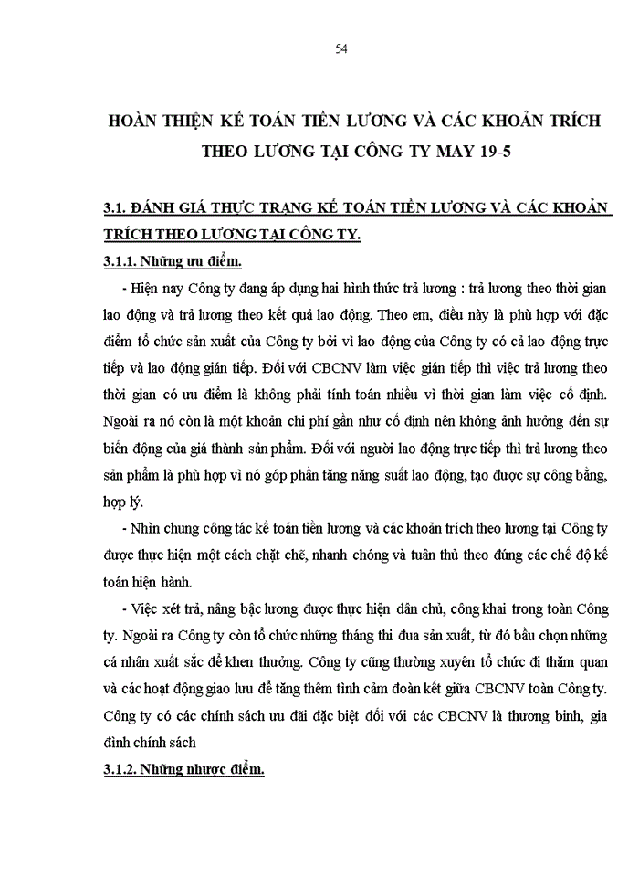 image for page Kế toán tiền lương và các khoản trích theo lương tại Công ty May 19-5