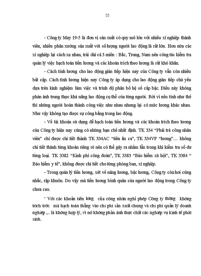 image for page Kế toán tiền lương và các khoản trích theo lương tại Công ty May 19-5