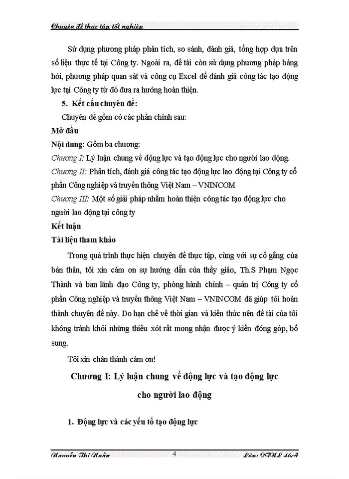 image for page THS Hoàn thiện công tác tạo động lực cho người lao động tại Công ty cổ phần Công nghiệp và truyền thông Việt Nam VNINCOM