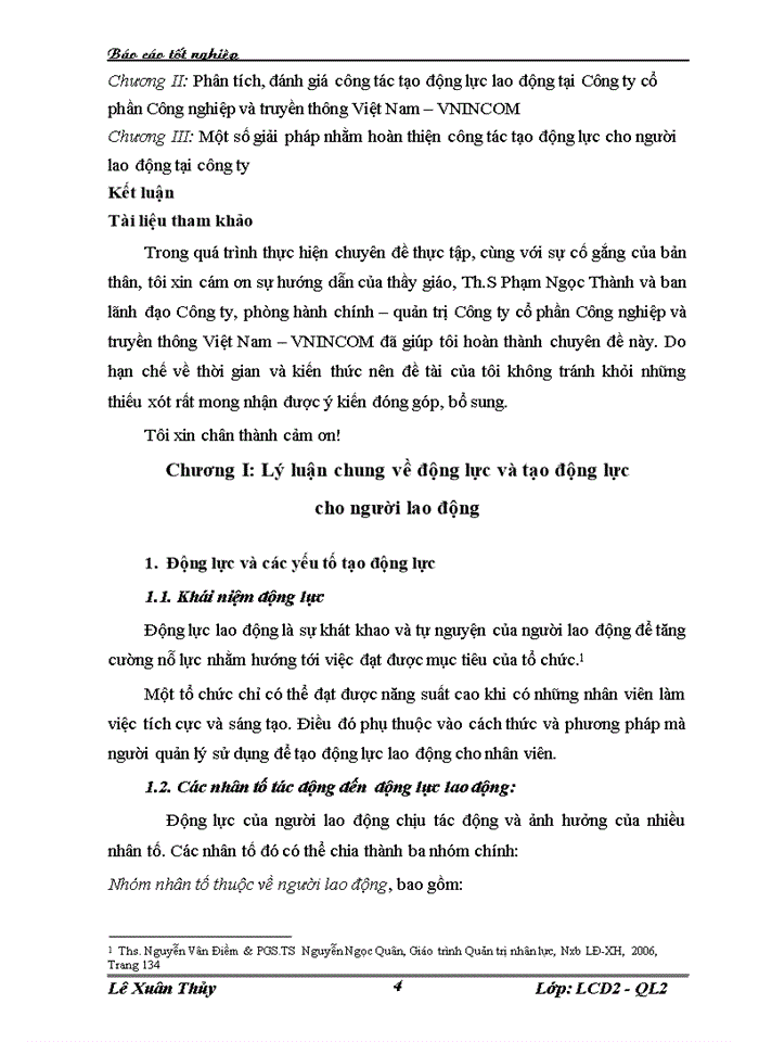 image for page Hoàn thiện công tác tạo động lực cho người lao động tại Công ty cổ phần Công nghiệp và truyền thông Việt Nam VNINCOM