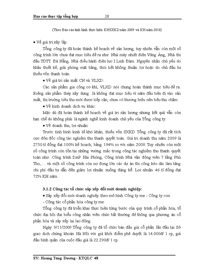 image for page Báo cáo thực tập tổng hợp tại Tổng Công ty Sông Hồng