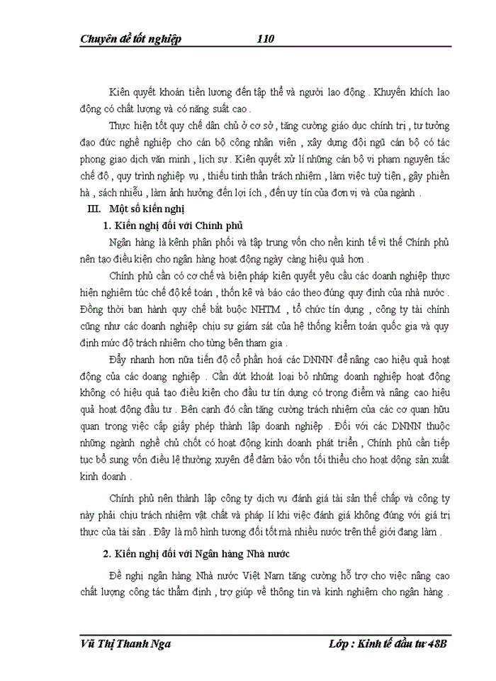image for page THS Nâng cao chất lượng thẩm định dự án đầu tư trong hoạt động cho vay đối với các doanh nghiệp tại Ngân hàng Nông nghiệp và Phát triển Nông thônViệt Nam chi nhánh huyện Kim Sơn tỉnh Ninh Bình