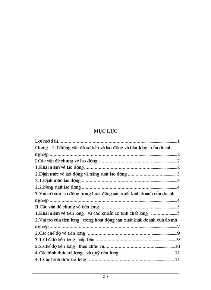 image for page Vận dụng một số phương pháp thống kê phân tích tình hình lao động và tiền lương ở Nhà máy thuốc lá Thăng Long thời kỳ 1995-2004