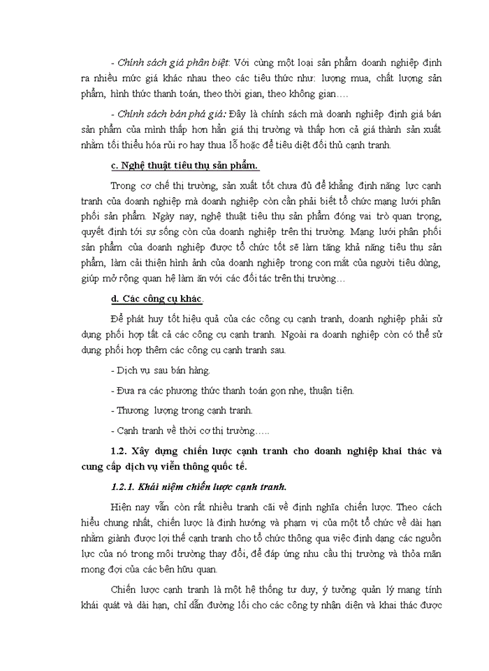 image for page Xây dựng chiến lược cạnh tranh giai đoạn 2010 - 2020 của Công ty Viễn Thông Quốc Tế trong lĩnh vực khai thác dịch vụ viễn thông quốc tế