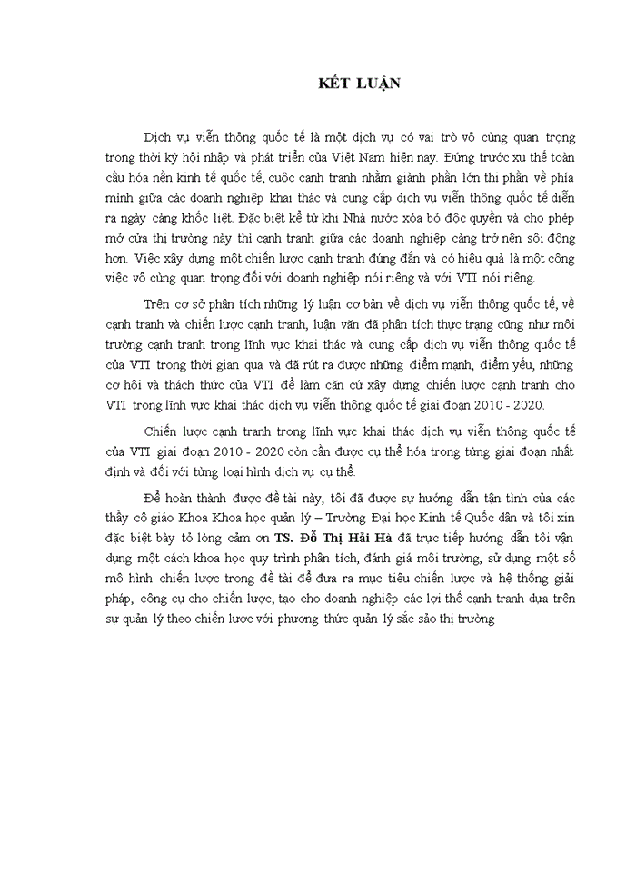 image for page Xây dựng chiến lược cạnh tranh giai đoạn 2010 - 2020 của Công ty Viễn Thông Quốc Tế trong lĩnh vực khai thác dịch vụ viễn thông quốc tế